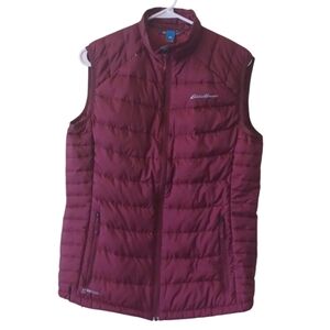 Eddie Bauer goose down vest womens medium tall